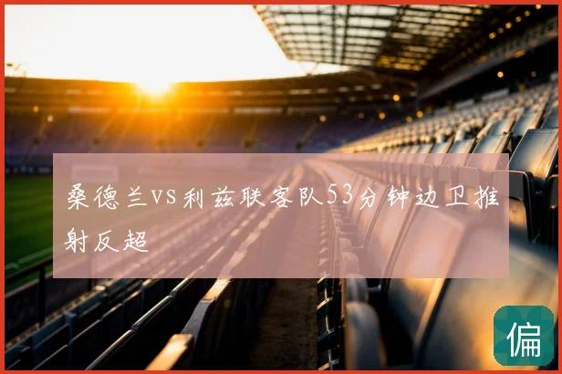 桑德兰vs利兹联客队53分钟边卫推射反超